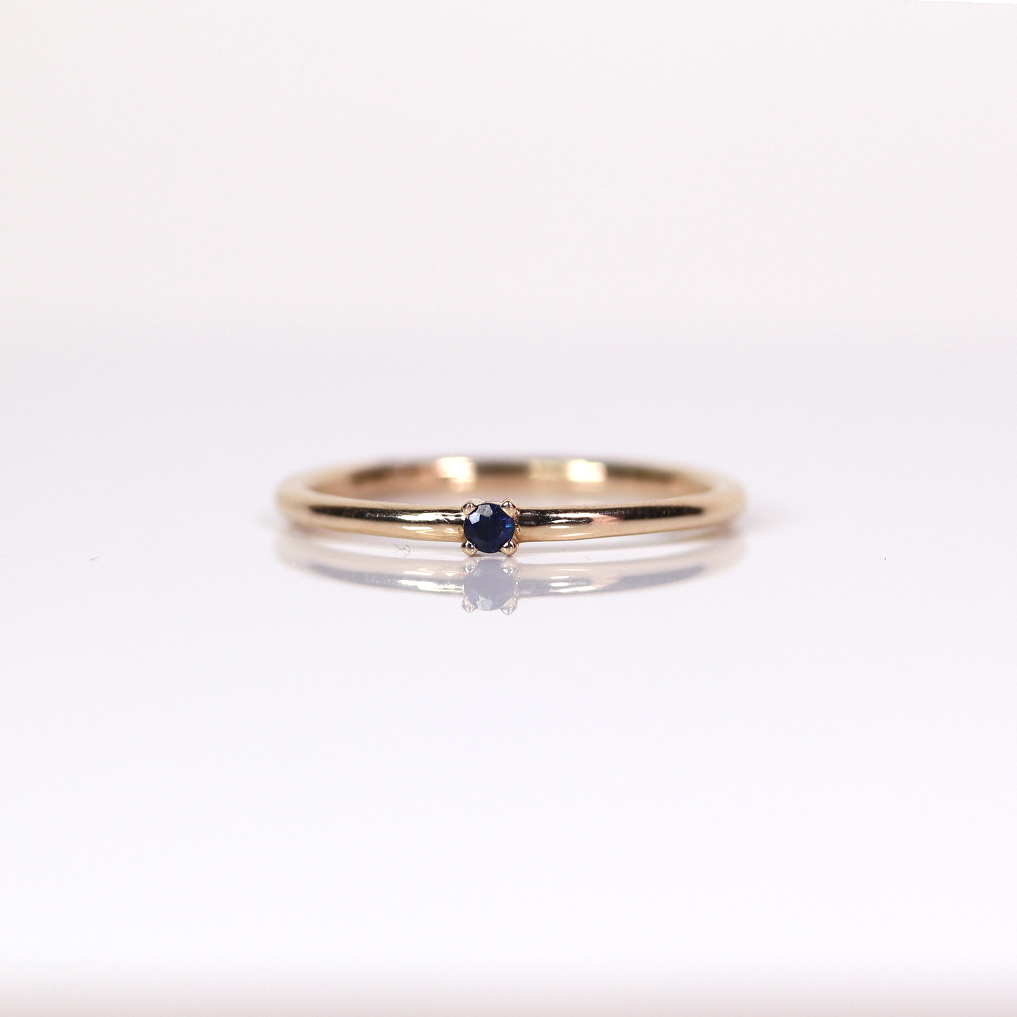 Solo Birthstone (14k Yellow Gold)