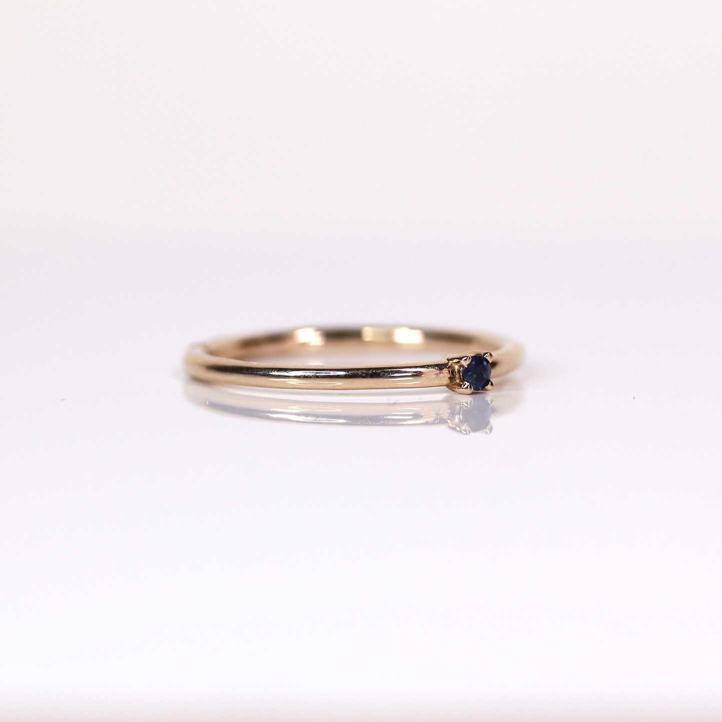 Solo Birthstone (14k Yellow Gold)